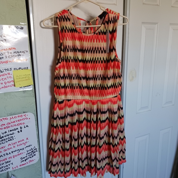 Sanctuary Dresses & Skirts - Sanctuary Midi Dress Summer Crochet  Multicolor SZ L  NWT Women